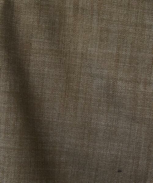 Maison de CINQ / メゾン ドゥ サンク チノ・ワークパンツ | デニム調シャンブレーストレッチワイドパンツ | 詳細11