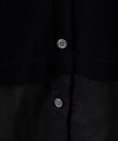 Maison de CINQ / メゾン ドゥ サンク カーディガン・ボレロ | シアーコットンニットカーディガン | 詳細11