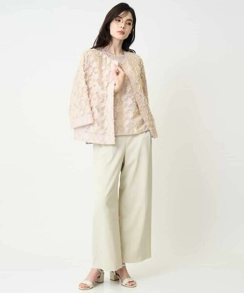 Maison de CINQ / メゾン ドゥ サンク シャツ・ブラウス | カットジャガードブラウス | 詳細14