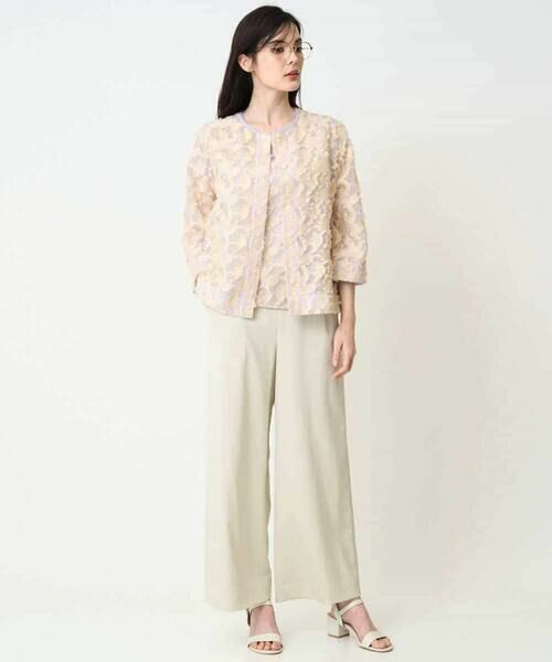 Maison de CINQ / メゾン ドゥ サンク シャツ・ブラウス | カットジャガードブラウス | 詳細16