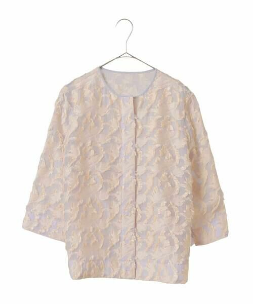 Maison de CINQ / メゾン ドゥ サンク シャツ・ブラウス | カットジャガードブラウス | 詳細23