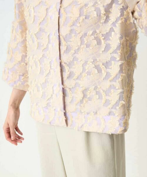 Maison de CINQ / メゾン ドゥ サンク シャツ・ブラウス | カットジャガードブラウス | 詳細8