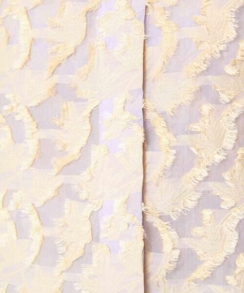 Maison de CINQ / メゾン ドゥ サンク シャツ・ブラウス | カットジャガードブラウス | 詳細9