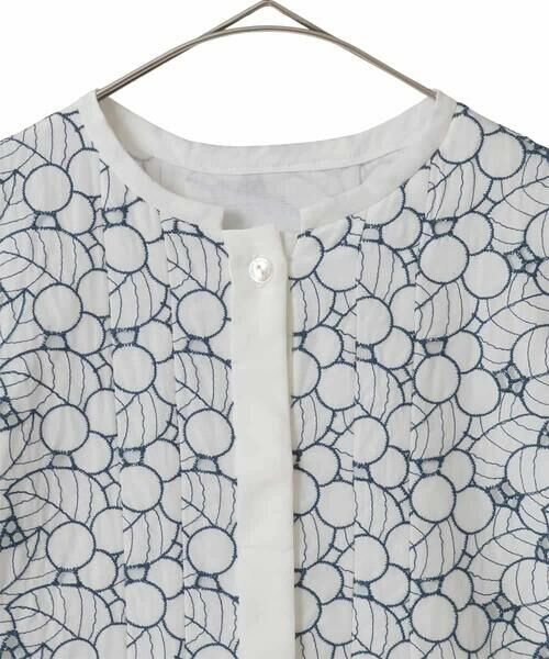 Maison de CINQ / メゾン ドゥ サンク ロング・マキシ丈ワンピース | アイレットリーフ刺繍ワンピース | 詳細10