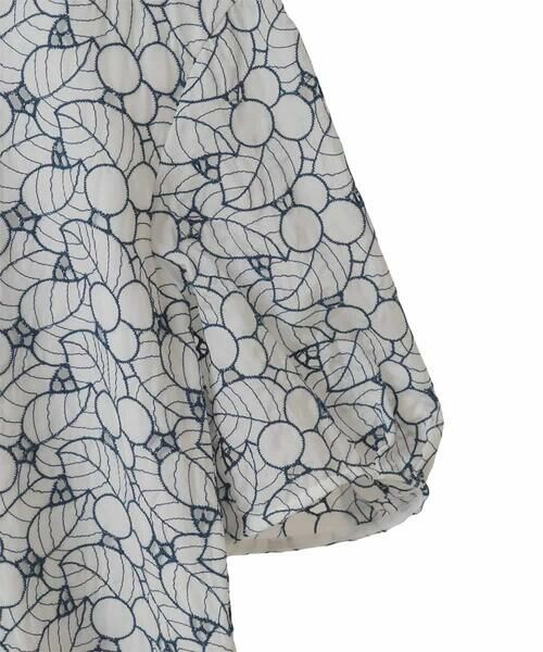 Maison de CINQ / メゾン ドゥ サンク ロング・マキシ丈ワンピース | アイレットリーフ刺繍ワンピース | 詳細11