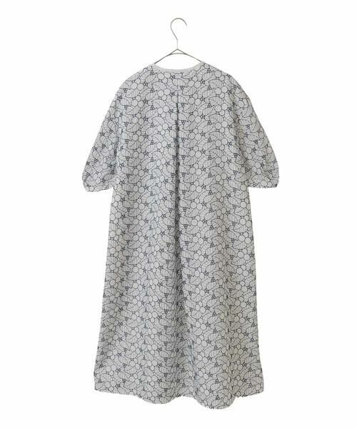 Maison de CINQ / メゾン ドゥ サンク ロング・マキシ丈ワンピース | アイレットリーフ刺繍ワンピース | 詳細9