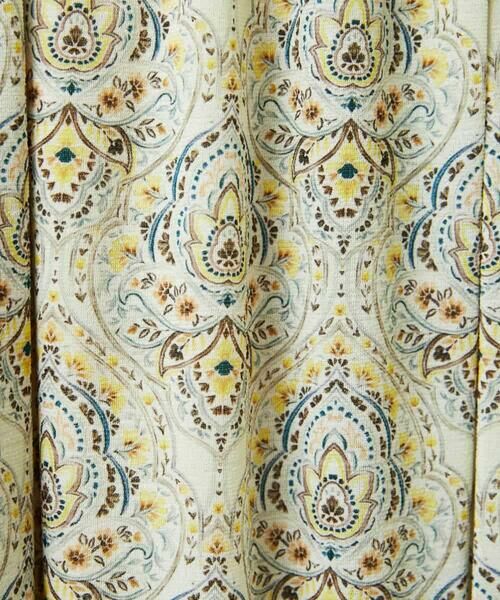 Maison de CINQ / メゾン ドゥ サンク ロング・マキシ丈スカート | [セットアップ対応]エキゾチックダマスクプリントスカート | 詳細11