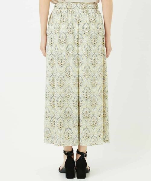 Maison de CINQ / メゾン ドゥ サンク ロング・マキシ丈スカート | [セットアップ対応]エキゾチックダマスクプリントスカート | 詳細6