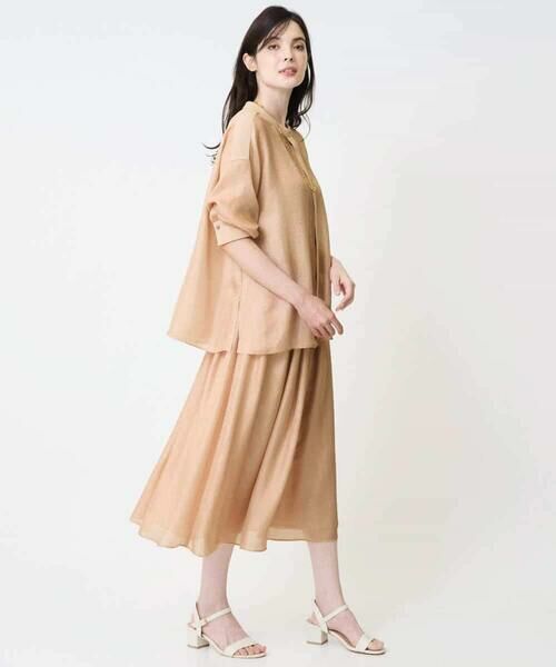 Maison de CINQ / メゾン ドゥ サンク ロング・マキシ丈スカート | タックフレアースカート | 詳細10