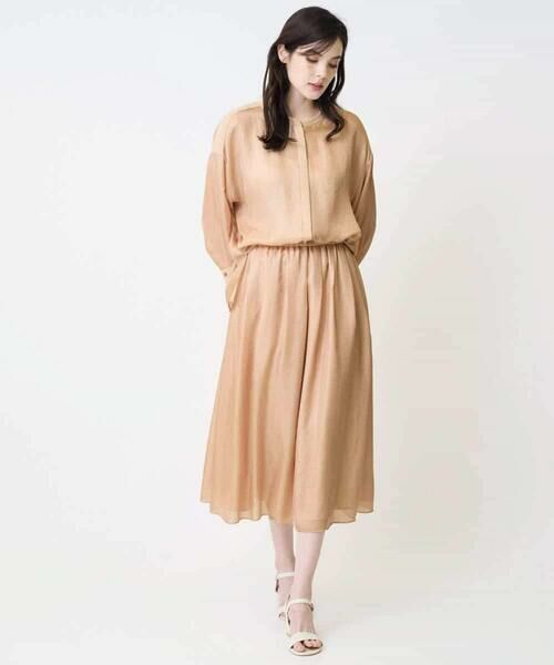 Maison de CINQ / メゾン ドゥ サンク ロング・マキシ丈スカート | タックフレアースカート | 詳細12