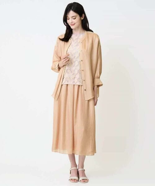 Maison de CINQ / メゾン ドゥ サンク ロング・マキシ丈スカート | タックフレアースカート | 詳細14