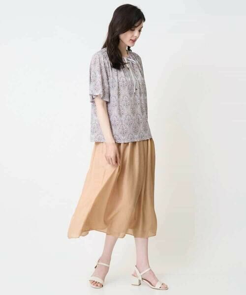 Maison de CINQ / メゾン ドゥ サンク ロング・マキシ丈スカート | タックフレアースカート | 詳細17