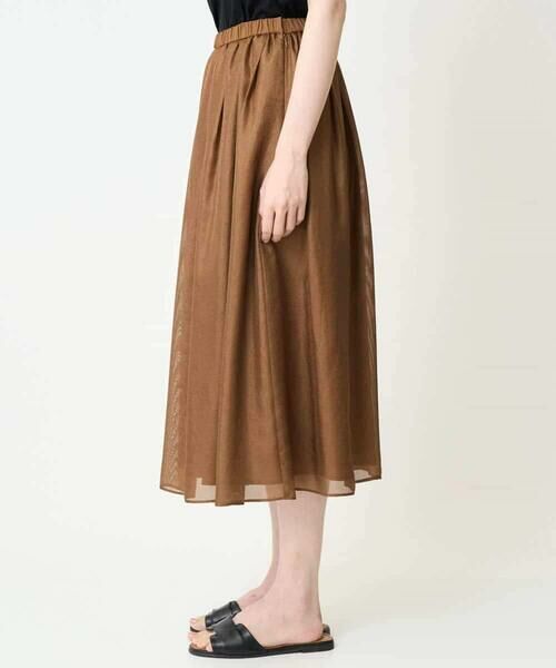 Maison de CINQ / メゾン ドゥ サンク ロング・マキシ丈スカート | タックフレアースカート | 詳細3