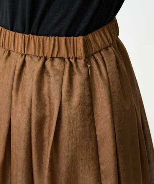 Maison de CINQ / メゾン ドゥ サンク ロング・マキシ丈スカート | タックフレアースカート | 詳細6