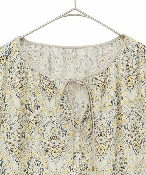 Maison de CINQ / メゾン ドゥ サンク カットソー | [セットアップ対応]エキゾチックダマスクプリントカットソー | 詳細28