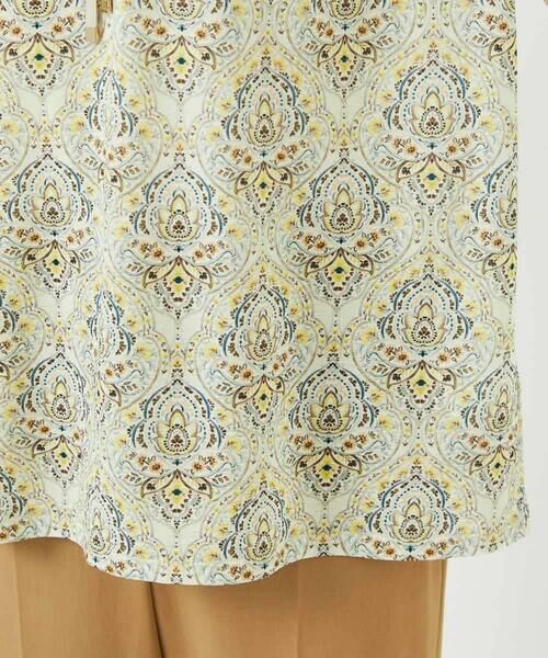 Maison de CINQ / メゾン ドゥ サンク カットソー | [セットアップ対応]エキゾチックダマスクプリントカットソー | 詳細9