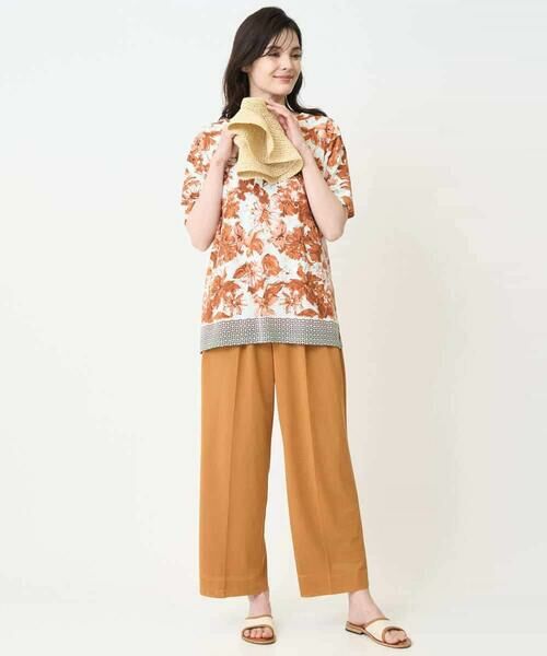 Maison de CINQ / メゾン ドゥ サンク カットソー | フローラルプリントカットソー | 詳細10