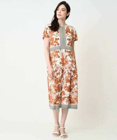 Maison de CINQ / メゾン ドゥ サンク ロング・マキシ丈ワンピース | フローラルプリントワンピース