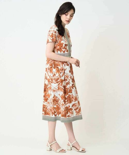 Maison de CINQ / メゾン ドゥ サンク ロング・マキシ丈ワンピース | フローラルプリントワンピース | 詳細1