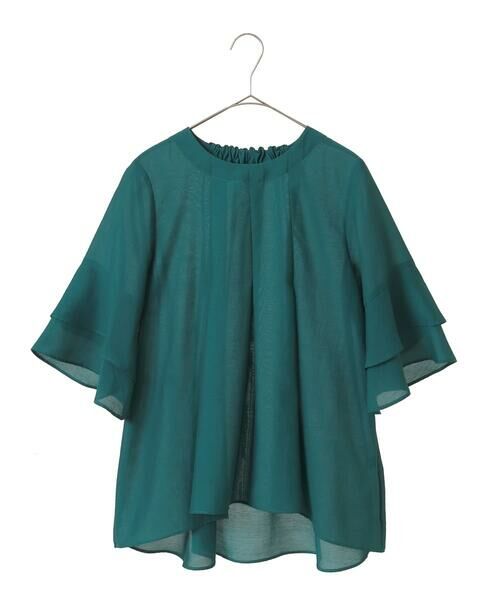 Maison de CINQ / メゾン ドゥ サンク シャツ・ブラウス | 【小さいサイズ/洗濯機で洗える】タックフレアエアリーブラウス | 詳細19