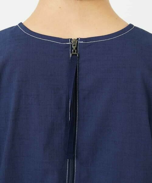 Maison de CINQ / メゾン ドゥ サンク ロング・マキシ丈ワンピース | 【小さいサイズ】配色ステッチ立体スリーブワンピース | 詳細14