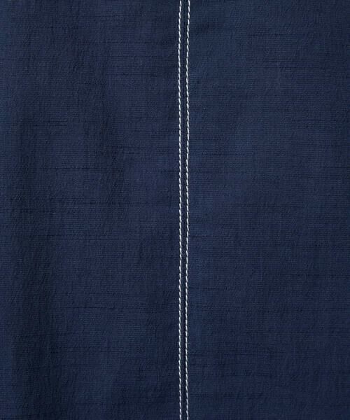 Maison de CINQ / メゾン ドゥ サンク ロング・マキシ丈ワンピース | 【小さいサイズ】配色ステッチ立体スリーブワンピース | 詳細15