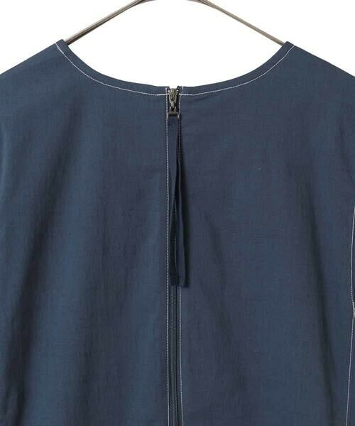 Maison de CINQ / メゾン ドゥ サンク ロング・マキシ丈ワンピース | 【小さいサイズ】配色ステッチ立体スリーブワンピース | 詳細22