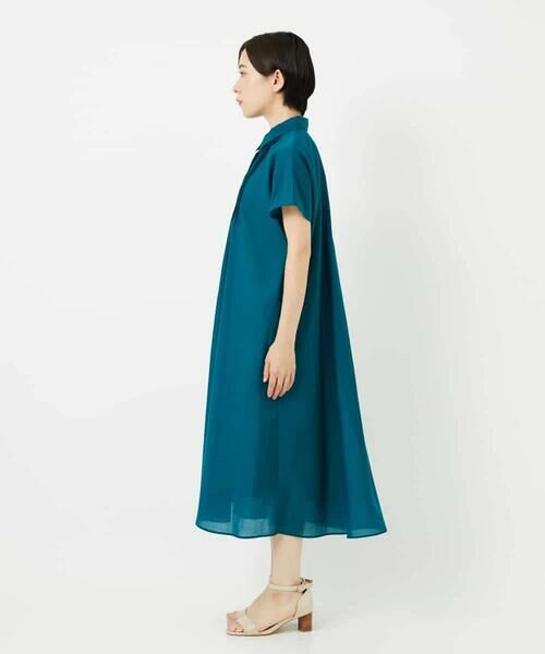 Maison de CINQ / メゾン ドゥ サンク ロング・マキシ丈ワンピース | 【小さいサイズ /洗濯機で洗える】ピンタックデザインシルエットワンピース | 詳細10