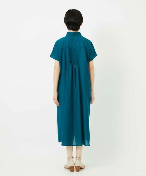 Maison de CINQ / メゾン ドゥ サンク ロング・マキシ丈ワンピース | 【小さいサイズ /洗濯機で洗える】ピンタックデザインシルエットワンピース | 詳細11