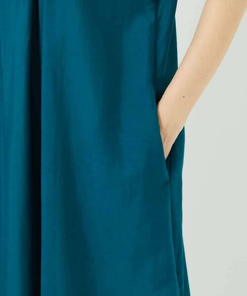 Maison de CINQ / メゾン ドゥ サンク ロング・マキシ丈ワンピース | 【小さいサイズ /洗濯機で洗える】ピンタックデザインシルエットワンピース | 詳細14