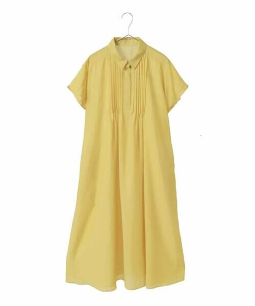 Maison de CINQ / メゾン ドゥ サンク ロング・マキシ丈ワンピース | 【小さいサイズ /洗濯機で洗える】ピンタックデザインシルエットワンピース | 詳細24