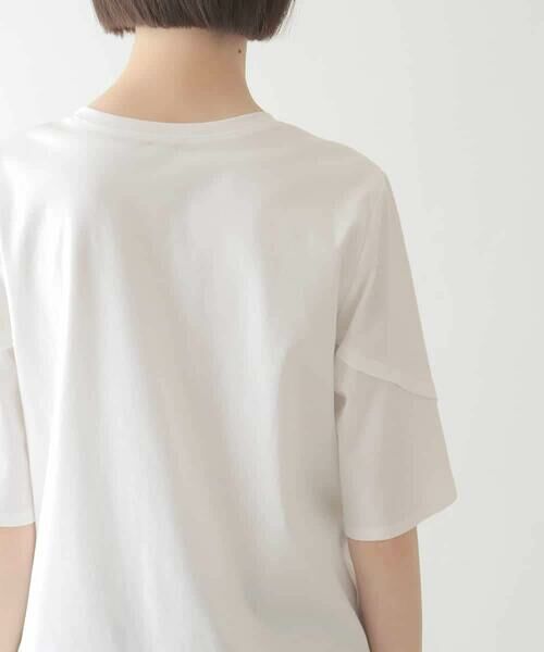 Maison de CINQ / メゾン ドゥ サンク カットソー | 【小さいサイズ/接触冷感】フラワープリントコットンカットソー | 詳細6