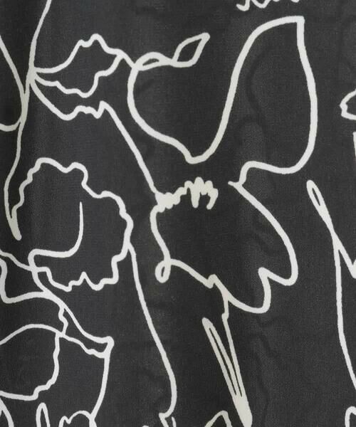 Maison de CINQ / メゾン ドゥ サンク チュニック | 【小さいサイズ】カトレア柄バイカラーデザインチュニック | 詳細20