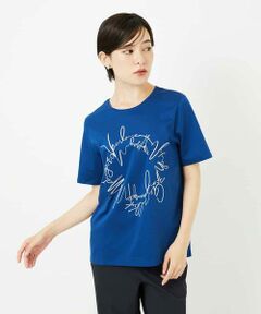 Maison de CINQ / メゾン ドゥ サンク カットソー | 【小さいサイズ/接触冷感】ブレード刺繍デザインカットソー