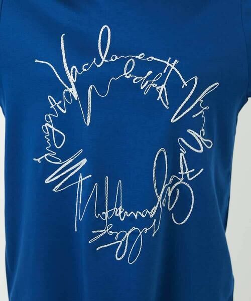 Maison de CINQ / メゾン ドゥ サンク カットソー | 【小さいサイズ/接触冷感】ブレード刺繍デザインカットソー | 詳細12