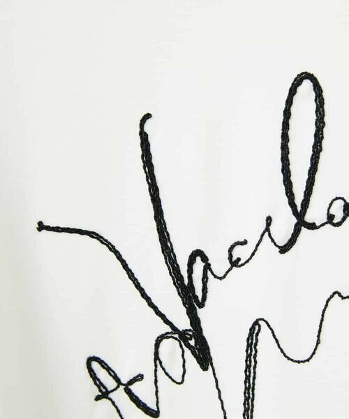 Maison de CINQ / メゾン ドゥ サンク カットソー | 【小さいサイズ/接触冷感】ブレード刺繍デザインカットソー | 詳細14