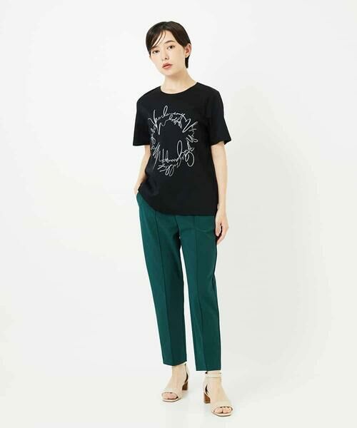 Maison de CINQ / メゾン ドゥ サンク カットソー | 【小さいサイズ/接触冷感】ブレード刺繍デザインカットソー | 詳細22