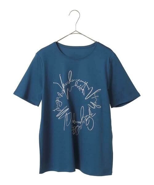 Maison de CINQ / メゾン ドゥ サンク カットソー | 【小さいサイズ/接触冷感】ブレード刺繍デザインカットソー | 詳細26