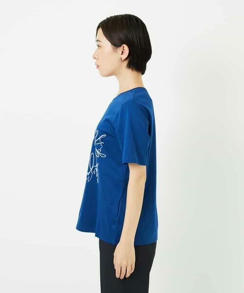 Maison de CINQ / メゾン ドゥ サンク カットソー | 【小さいサイズ/接触冷感】ブレード刺繍デザインカットソー | 詳細7