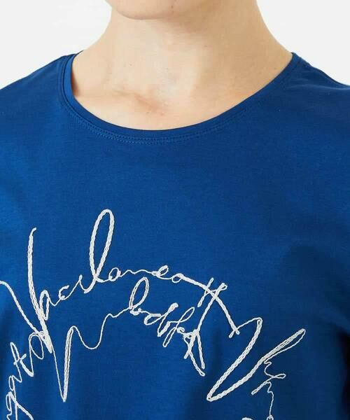 Maison de CINQ / メゾン ドゥ サンク カットソー | 【小さいサイズ/接触冷感】ブレード刺繍デザインカットソー | 詳細9