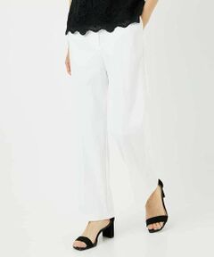 Maison de CINQ / メゾン ドゥ サンク その他パンツ | 【小さいサイズ/洗濯機で洗える】2WAYストレッチベルボトムパンツ