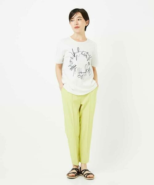 Maison de CINQ / メゾン ドゥ サンク ショート・ハーフ・半端丈パンツ | 【小さいサイズ/接触冷感/吸汗速乾/洗濯機で洗える】センタークリースプルオンパンツ | 詳細20