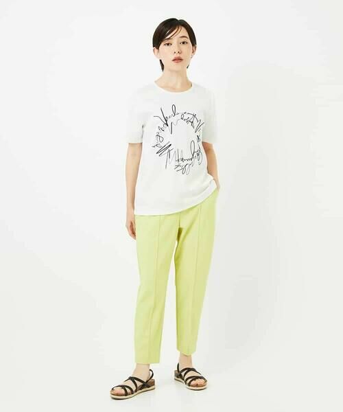 Maison de CINQ / メゾン ドゥ サンク ショート・ハーフ・半端丈パンツ | 【小さいサイズ/接触冷感/吸汗速乾/洗濯機で洗える】センタークリースプルオンパンツ | 詳細21