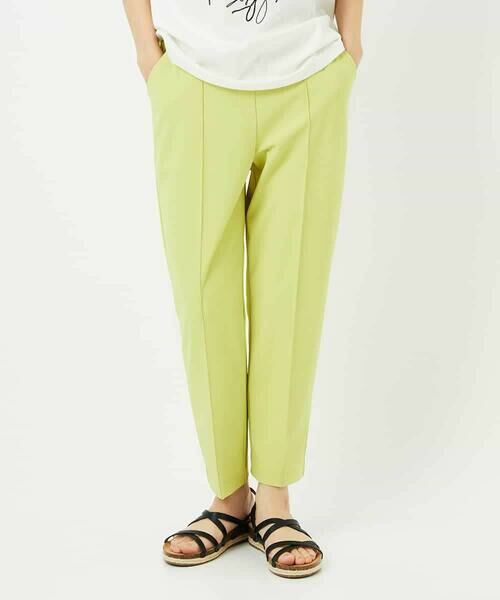 Maison de CINQ / メゾン ドゥ サンク ショート・ハーフ・半端丈パンツ | 【小さいサイズ/接触冷感/吸汗速乾/洗濯機で洗える】センタークリースプルオンパンツ | 詳細5