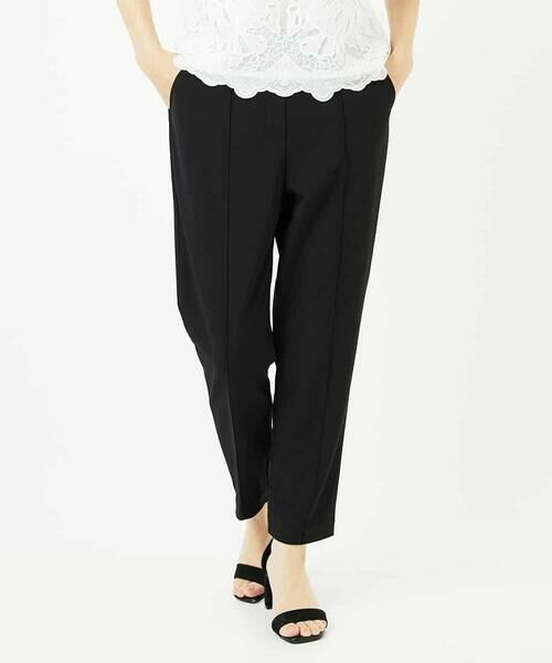 Maison de CINQ / メゾン ドゥ サンク ショート・ハーフ・半端丈パンツ | 【小さいサイズ/接触冷感/吸汗速乾/洗濯機で洗える】センタークリースプルオンパンツ | 詳細6