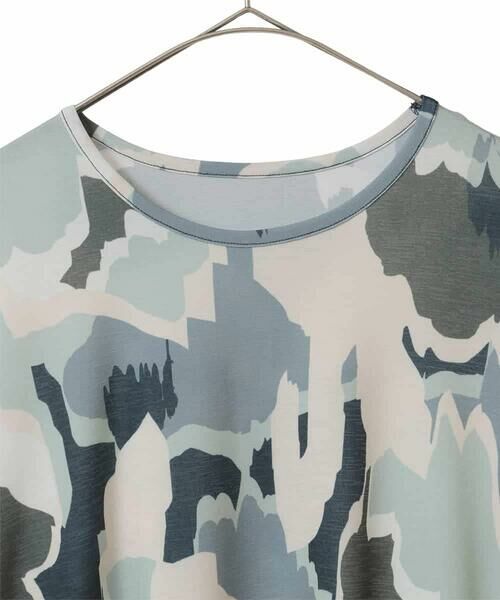 Maison de CINQ / メゾン ドゥ サンク ロング・マキシ丈ワンピース | 【小さいサイズ /洗濯機で洗える】迷彩フラワーコクーンデザインワンピース | 詳細12