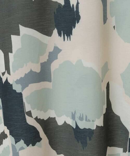 Maison de CINQ / メゾン ドゥ サンク ロング・マキシ丈ワンピース | 【小さいサイズ /洗濯機で洗える】迷彩フラワーコクーンデザインワンピース | 詳細15