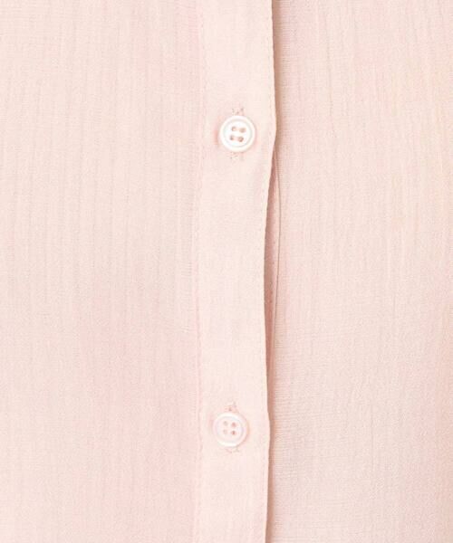 Maison de CINQ / メゾン ドゥ サンク シャツ・ブラウス | 【小さいサイズ】シアーローンシャツブラウス/洗える | 詳細10