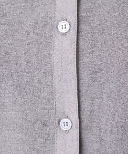 Maison de CINQ / メゾン ドゥ サンク シャツ・ブラウス | 【小さいサイズ】シアーローンシャツブラウス/洗える | 詳細12