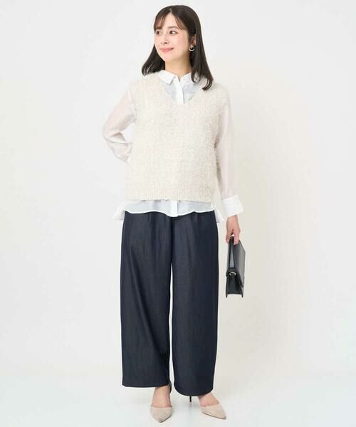 Maison de CINQ / メゾン ドゥ サンク シャツ・ブラウス | 【小さいサイズ】シアーローンシャツブラウス/洗える | 詳細21